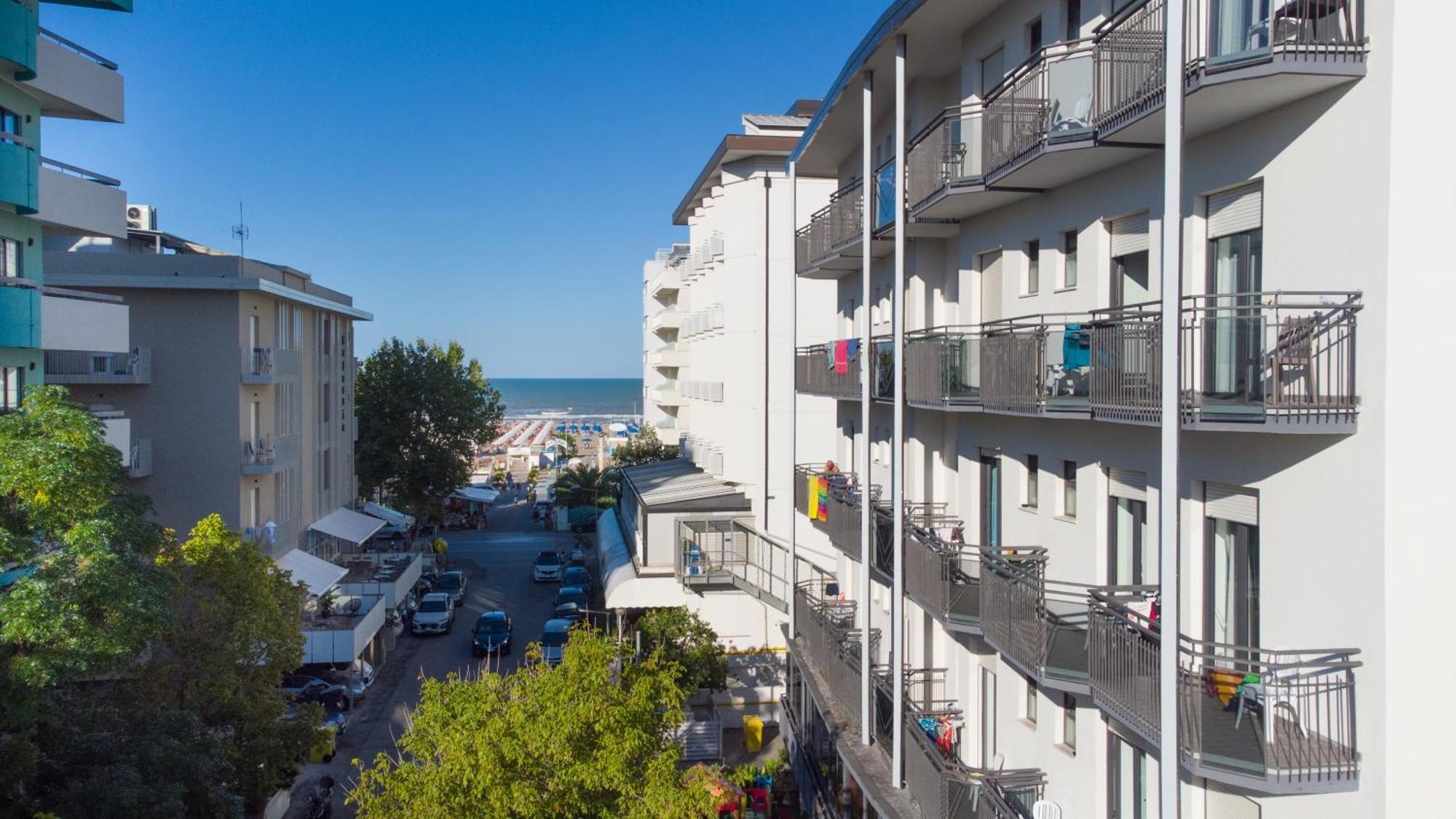 Hotel Christian Rimini Kültér fotó